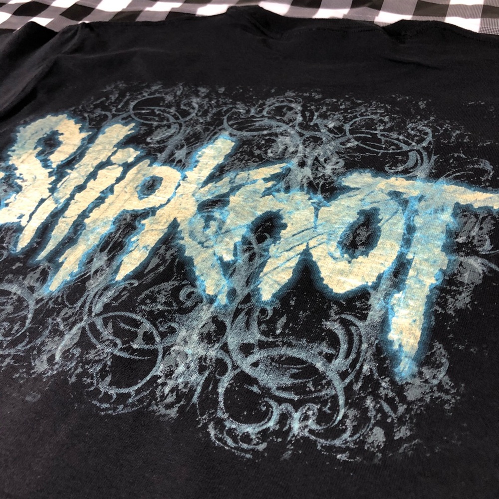 Slipknot Mask Faces 2007 Heavy Metal Rock Band Tee - Picture 6 of 9